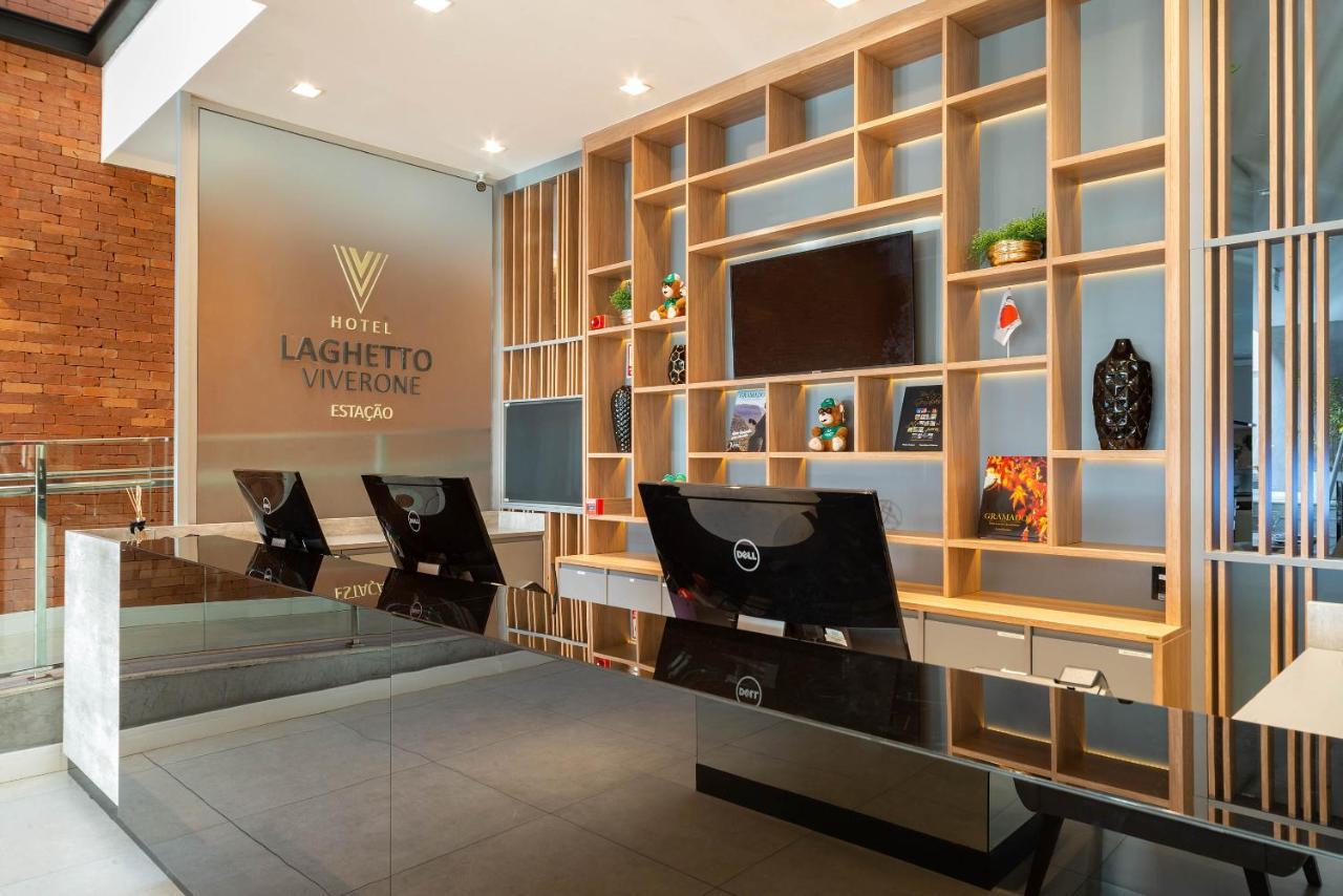 Hotel Laghetto Estacao 本图贡萨尔维斯 外观 照片